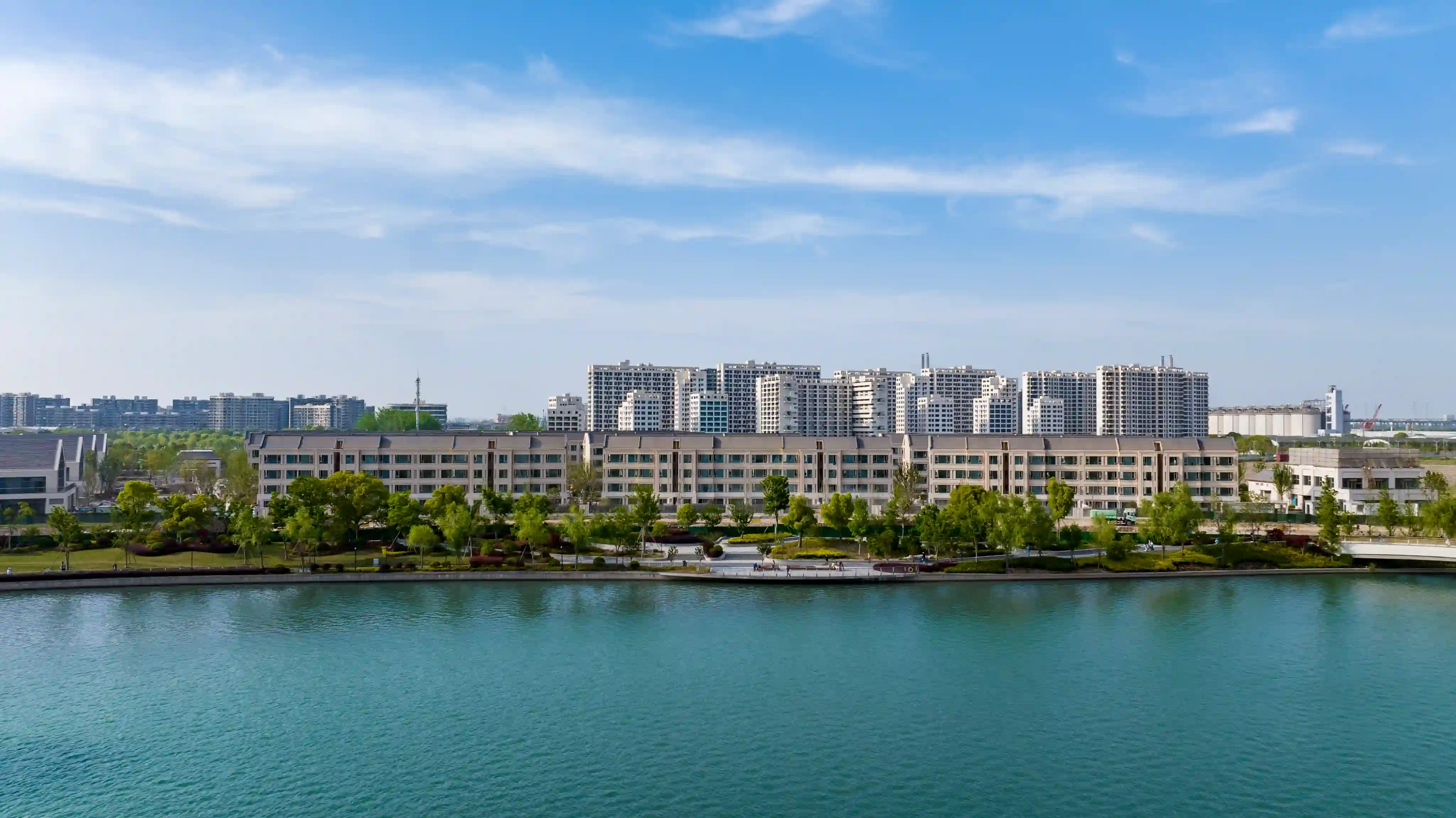 兰香湖实景
